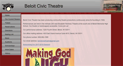 Desktop Screenshot of beloitcivictheatre.org